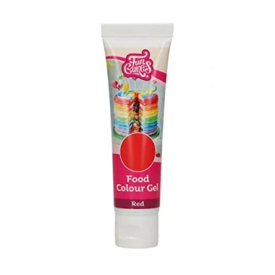 Afbeelding van FunCakes Voedingskleurstof Gel Rood 30g Kleurstof Hoog Geconcentreerd