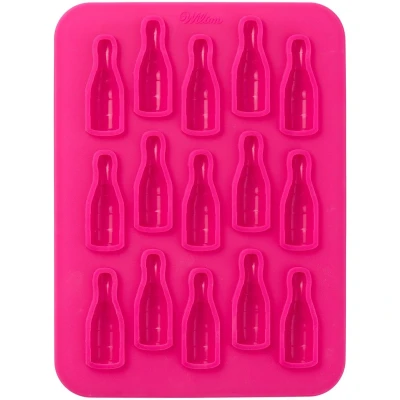 Afbeelding van Wilton Siliconen Candy Mold Champagneflessen