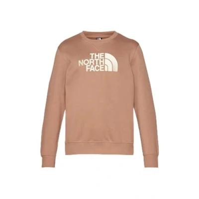Afbeelding van The North Face DREW PEAK CREW Sweater, Heren, Maat: Medium, Latte/gravel