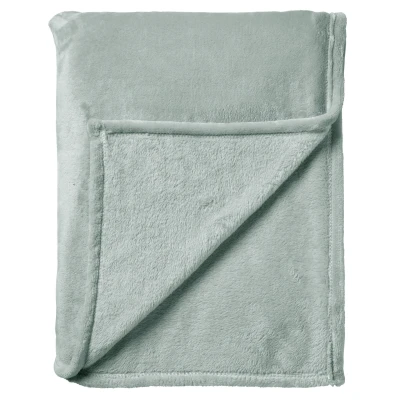 Afbeelding van Dutch Decor CHARLIE Plaid 200x220 cm extra grote fleece deken effen kleur Jadeite groen