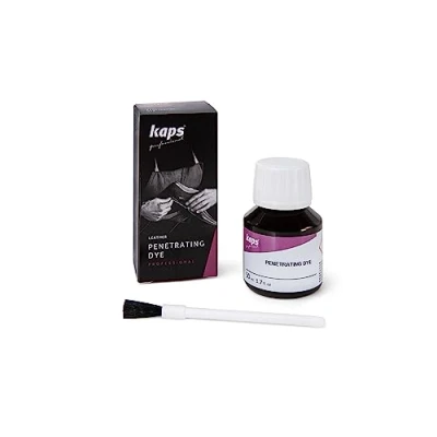 Afbeelding van Leerverf Diep Doordringend Voor Natuurlijke Gladde Nerf En Synthetisch Leer Huid, Tassen, Schoenenaccessoires, Door Kaps, 50 ml 1,70 fl. Oz. (106 donkerbruin)