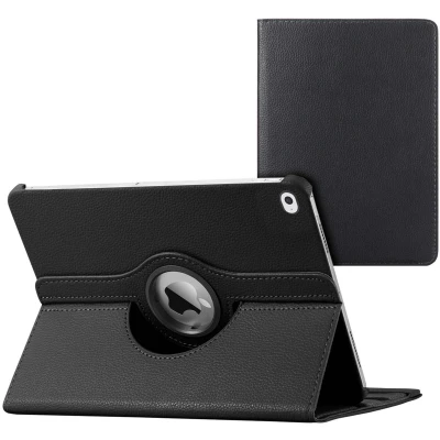 Afbeelding van iMoshion Tablet Hoes Geschikt voor iPad Air 1 (2013) / 2 (2014) 360 Draaibare Bookcase Zwart