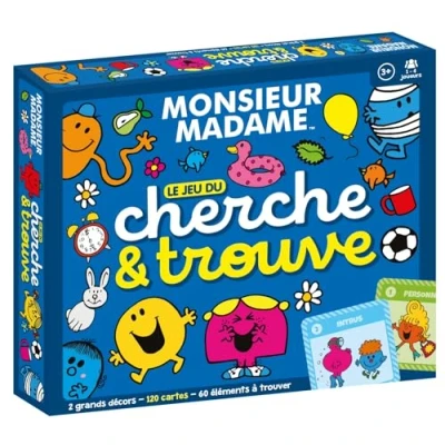 Afbeelding van LE JEU DU CHERCHE ET TROUVE (+ 120 CARTES + 6 PLATEAUX DE JE
