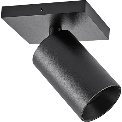 Afbeelding van CAN TILT plafondspot, zwart, 11 x 9 cm, 1 lamp, metaal GU10