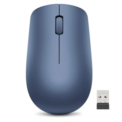 Afbeelding van Lenovo 530 muis Ambidextrous RF Draadloos Optisch 1200 DPI ( Diepzeeblauw)