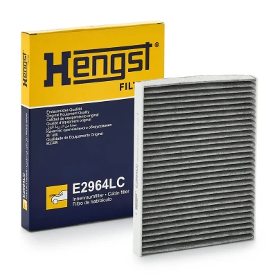 Afbeelding van HENGST filter E2964LC Interieurfilter Carbon 240 190 23 FORD: FIESTA 6 Van, 6, 7