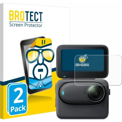 Afbeelding van BROTECT Screenprotector voor Insta360 Go 3S Folie Beschermfolie transparant (2 Stuks)