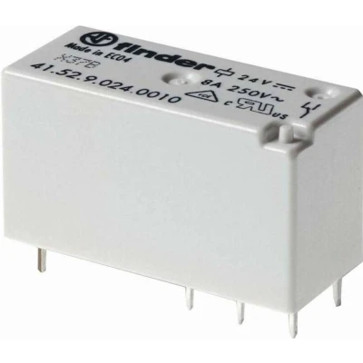 Afbeelding van Finder 41.52.9.024.5000 Printrelais 24 V/DC 8 A 2x wisselcontact 1 stuk(s)