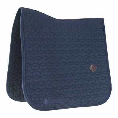 Afbeelding van Kentucky Zadeldekje Basic Dressuur Navy Full