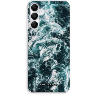 Afbeelding van Case Company® hoesje geschikt voor Samsung Galaxy A05s Zee golf Soft Cover Telefoonhoesje Bescherming aan alle Kanten en Schermrand
