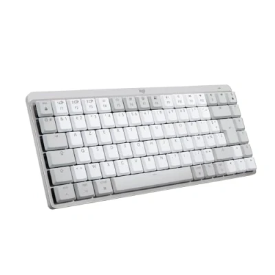 Image de Logitech Clavier Sans Fil Mx Mechanical Mini For Mac Blanc (920 010795)