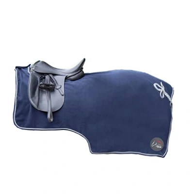 Afbeelding van HKM Uitrijdeken Donkerblauw 165/215