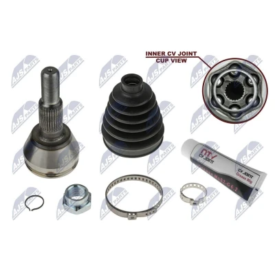 Afbeelding van NTY NPZ DW 027 Homokineet Handgeschakeld, Automatische versnellingsbak Achteras links, rechts, CHEVROLET: Captiva