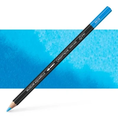 Afbeelding van Caran d&#039;Ache : Museum Aquarel Ftalocyanine blauw potlood