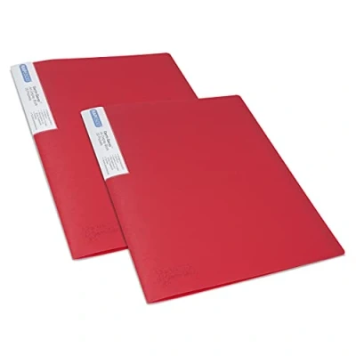 Afbeelding van Rapesco Germ Savvy 1674 presentatiemap, A4, antibacterieel, 2 stuks, rood