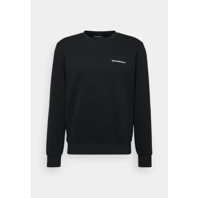 Afbeelding van Emporio Armani CREW NECK Sweatshirt Pyjamashirt, Heren, Maat: Medium, Black