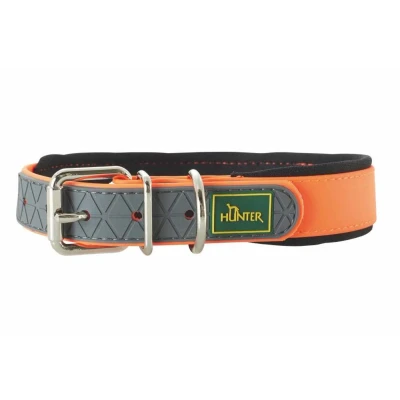 Afbeelding van Hunter Kraag Gemak Comfort Biothane Neopreen Gewatteerd (27, 28, 29, 30, 31, 32, 33, 34, 35, Hond, Algemeen), + Leiband