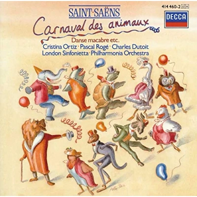 Afbeelding van Pascal Rogé, Cristina Ortiz, London Sinfonietta Saint Saëns: Le Carnaval Des Animaux; Phaéton; Dan (CD)