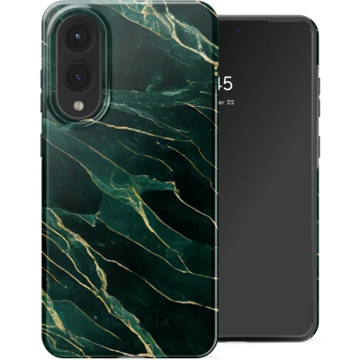 Afbeelding van Selencia Vivid Backcover voor de Samsung Galaxy S25 Edge Chic Marble Quartz