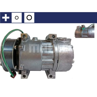 Afbeelding van MAHLE ORIGINAL ACP 128 000S AC Compressor SD7H15 24 PAG 46 R 134a Met afdichtring