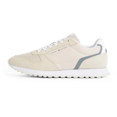 Afbeelding van Tommy Hilfiger NEW EVA Sneakers laag, Heren, Maat: 40, Beige Leer en textiel