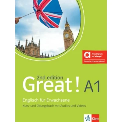Afbeelding van Great! A1, 2nd edition. Kurs und Übungsbuch mit Audio