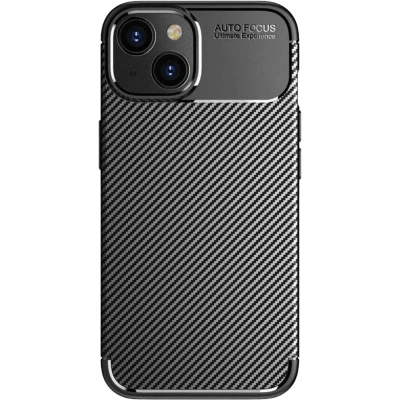 Afbeelding van Just in Case Rugged TPU Back Cover Zwart Apple iPhone 14 Plus