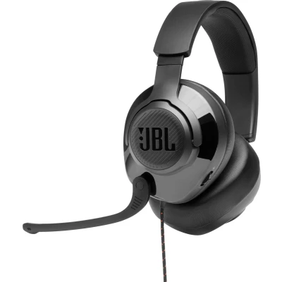 Afbeelding van JBL Quantum 300 bekabelde gaming headset met en SURROUND Signature Sound microfoon omgevingsruisonderdrukking compatibel meerdere platforms kleur: zwart