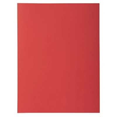Afbeelding van Exacompta Art. Nr. 218012E 50 stuks harde schalen met 1 Rock&quot;S klep 210 g/m² krachtige kleuren PEFC gecertificeerde mappen afmetingen 24 x 32 cm voor A4 documenten kleur rood
