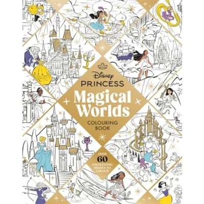 Afbeelding van Disney Princess Magical Worlds Colouring Book