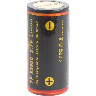 Afbeelding van Trustfire 32650 6000mAh 3.6V 3.7V beschermde Li ion batterij 2 stuks