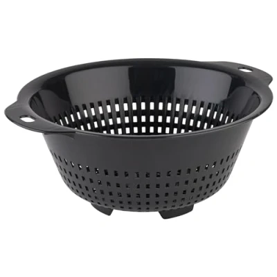 Afbeelding van APS 787 keukenzeef met ergonomische handgreep, antraciet, Ø 27,5 cm, hoogte 12 cm