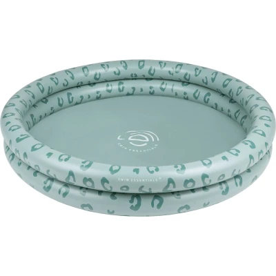 Afbeelding van Opblaasbaar Kinderzwembad Leopard Groen (Unisex) Ø 100cm Leopard/Snake/Khaki/Groen/Mint