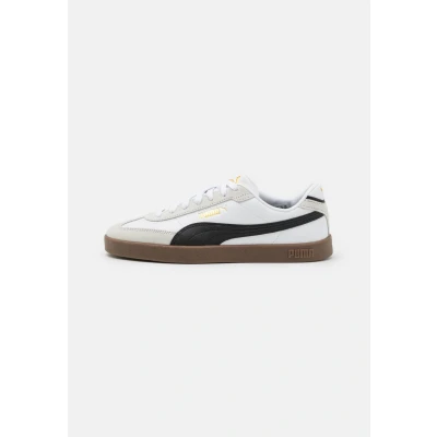 Afbeelding van Puma CLUB II ERA Unisex Sneakers laag, Maat: 48.5, White/black/vapor gray Leer en imitatieleer