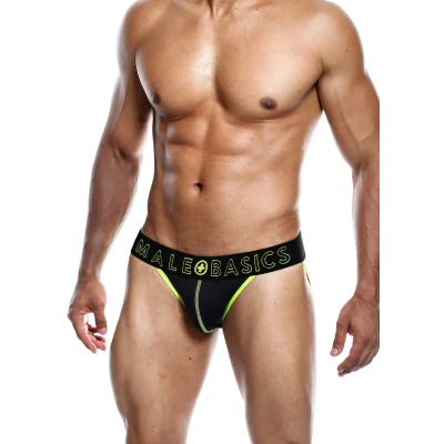Afbeelding van MaleBasics Neon Jock Geel