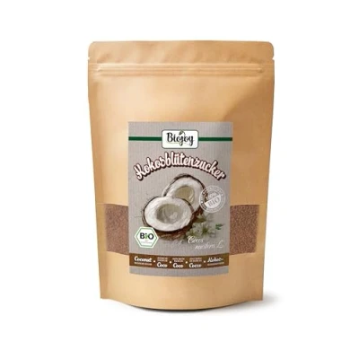 Image de Biojoy Sucre de fleur coco BIO (500 g), non raffiné, sans additifs