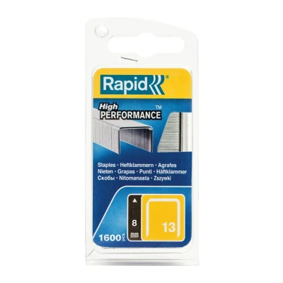 Afbeelding van Rapid 40109520 Nieten No. 13 Gegalvaniseerd 8mm (1600st)