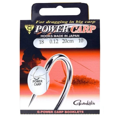 Image de Gamakatsu Bas Ligne 20cm Carp Sans Ardillon (10 pcs) Taille : crochet 12 0.18mm