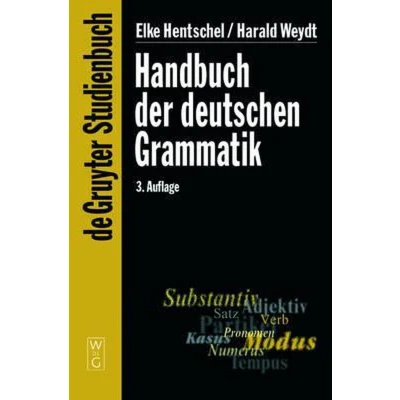 Afbeelding van Handbuch Der Deutschen Grammatik
