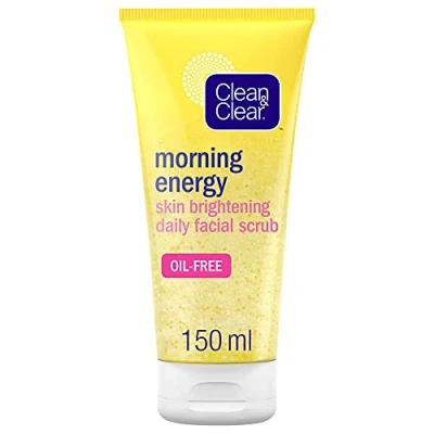Afbeelding van Clean &amp; Clear Morning Energy gezichtspeeling voor helderheid, 150 ml