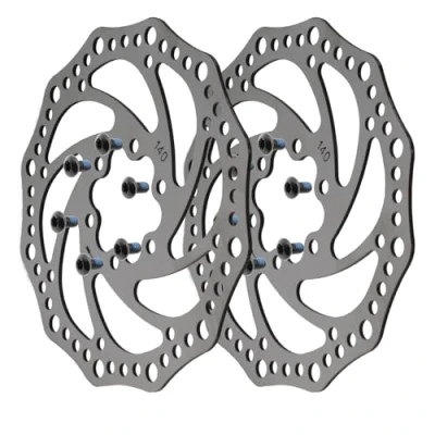 Afbeelding van M365Lyon Remschijf 140 mm voor elektrische step Dualtron 2 3 Eagle Urbanglide E Cross Pro Kukirin G2 Max Kugoo Kirin M4 (2 schijven 140) stuks)