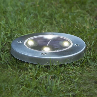 Afbeelding van LED lamp op zonne energie Lawnlight, m. grondspies
