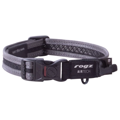 Afbeelding van Rogz Hondenhalsband Airtech Classic Grijs
