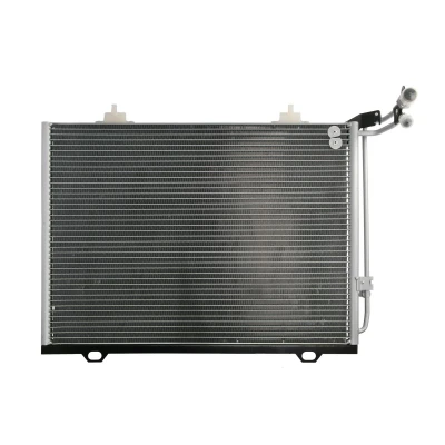 Afbeelding van BOSCH 1 986 AD2 186 Condensor Airco Met stikstofvulling Zonder droger, montagehandleiding, afdichtring 8,6mm 14,5mm 595mm R1234yf, R134a