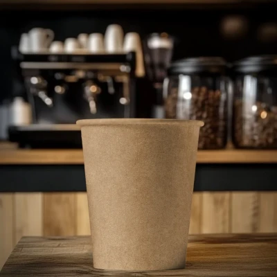 Afbeelding van Koffiebekers Kraft 180cc/7.5oz 2.500 st/ds