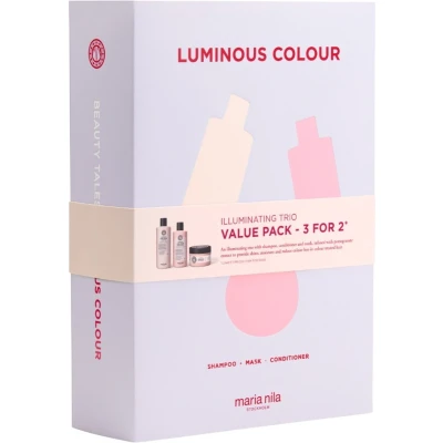 Afbeelding van Maria Nila Luminous Colour Beauty Box Pakket 1pakket Voor Gekleurd Haar