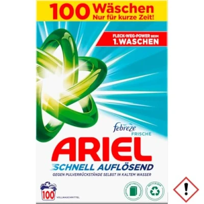 Afbeelding van Ariel Febreze, Wasmiddel + Textielverzorging