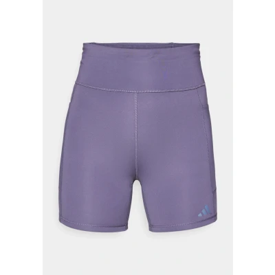 Afbeelding van adidas Performance Own the Run Korte Legging Dames Paars S 13cm