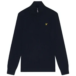 Afbeelding van Lyle &amp; Scott Cotton merino quarter zip jumper dark navy