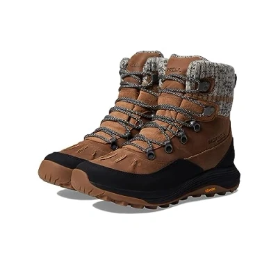 Afbeelding van Merrell Siren 4 Thermo MID ZIP WP Outdoorschoenen, Dames, Maat: 36, Tobacco Leer en textiel